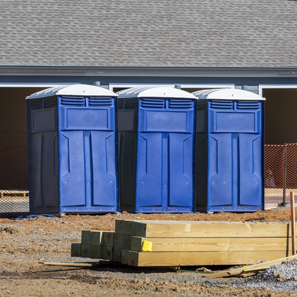 can i customize the exterior of the porta potties with my event logo or branding in Newberry South Carolina